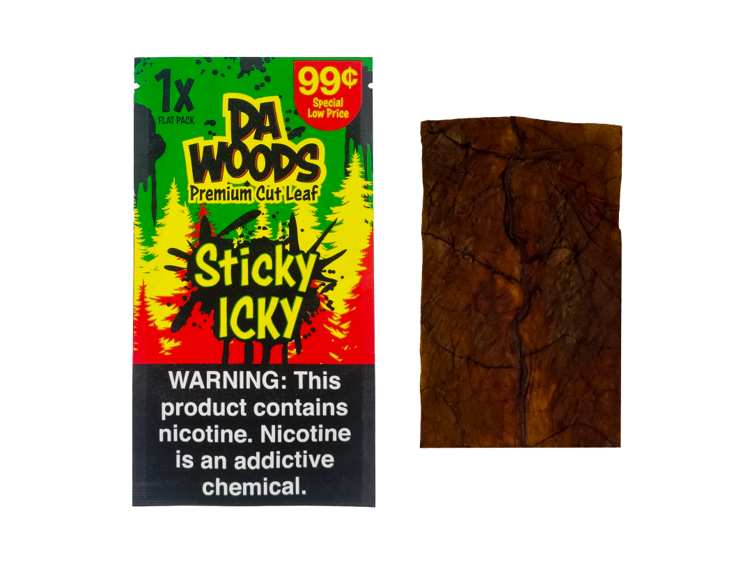 Sticky Icky Da Woods Pre Cut Loose Leaf