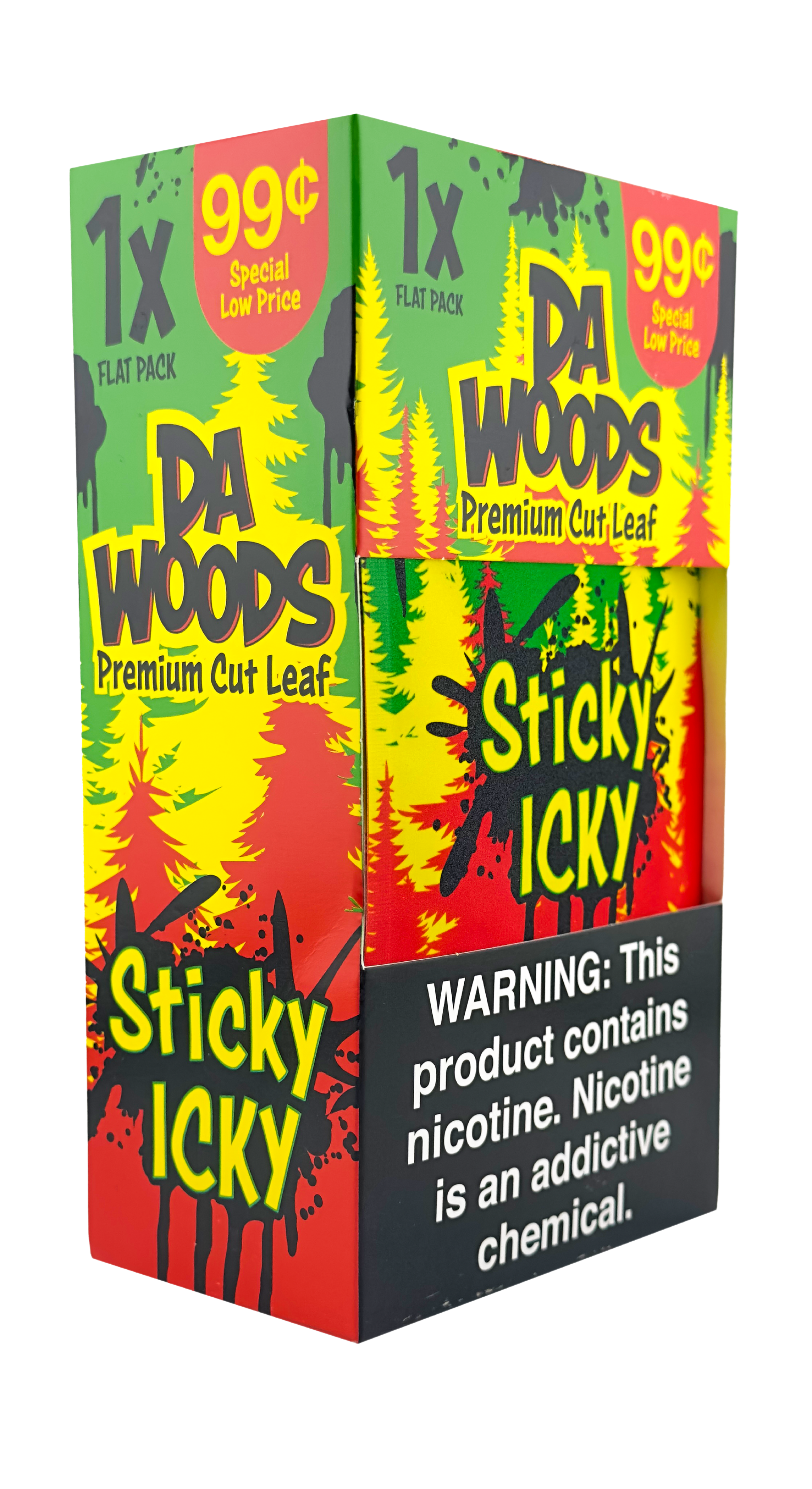 Sticky Icky Da Woods Pre Cut Loose Leaf