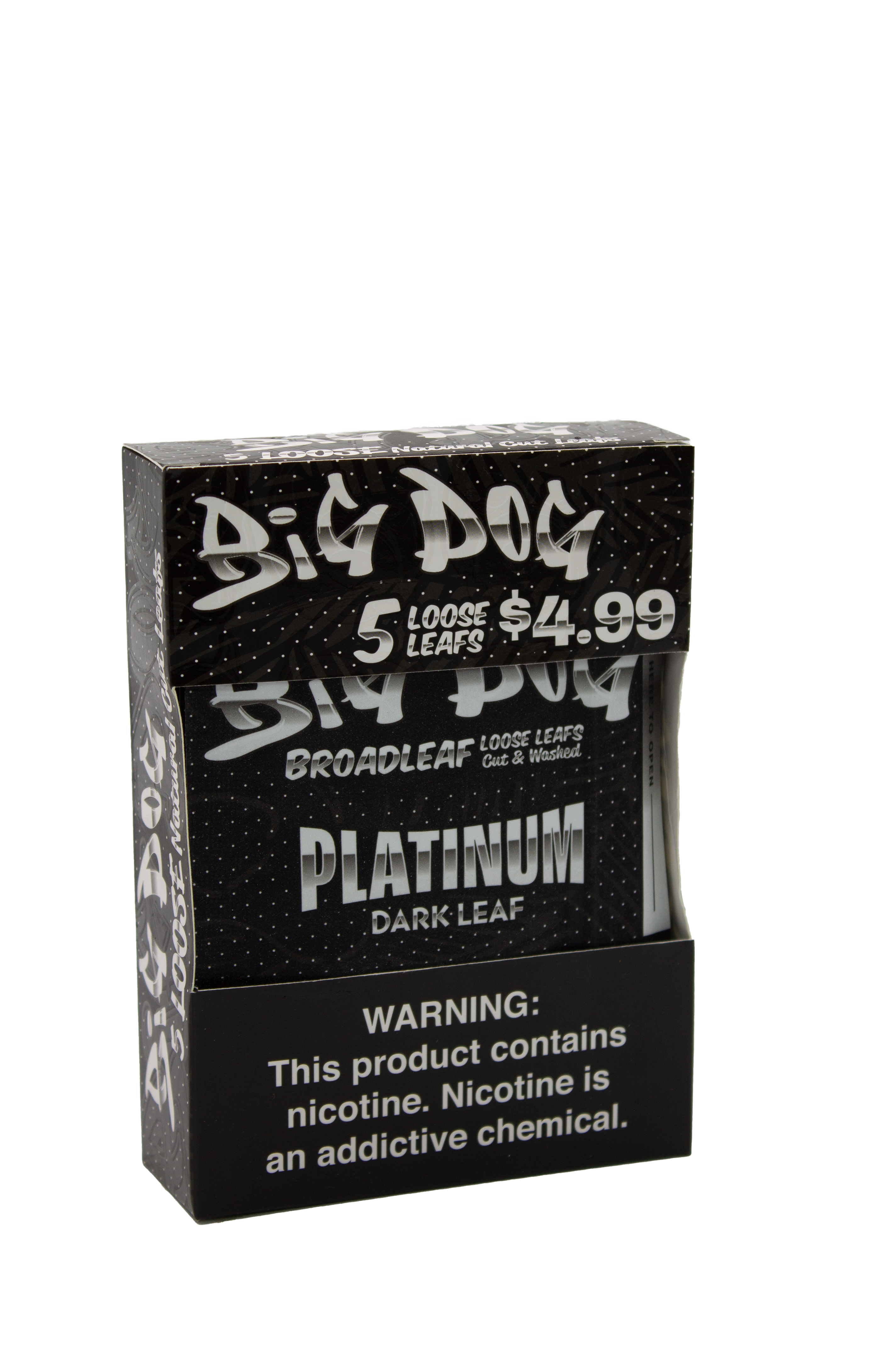 Platinum Leaf Big Dog 5X Pre Cut Loose Leaf