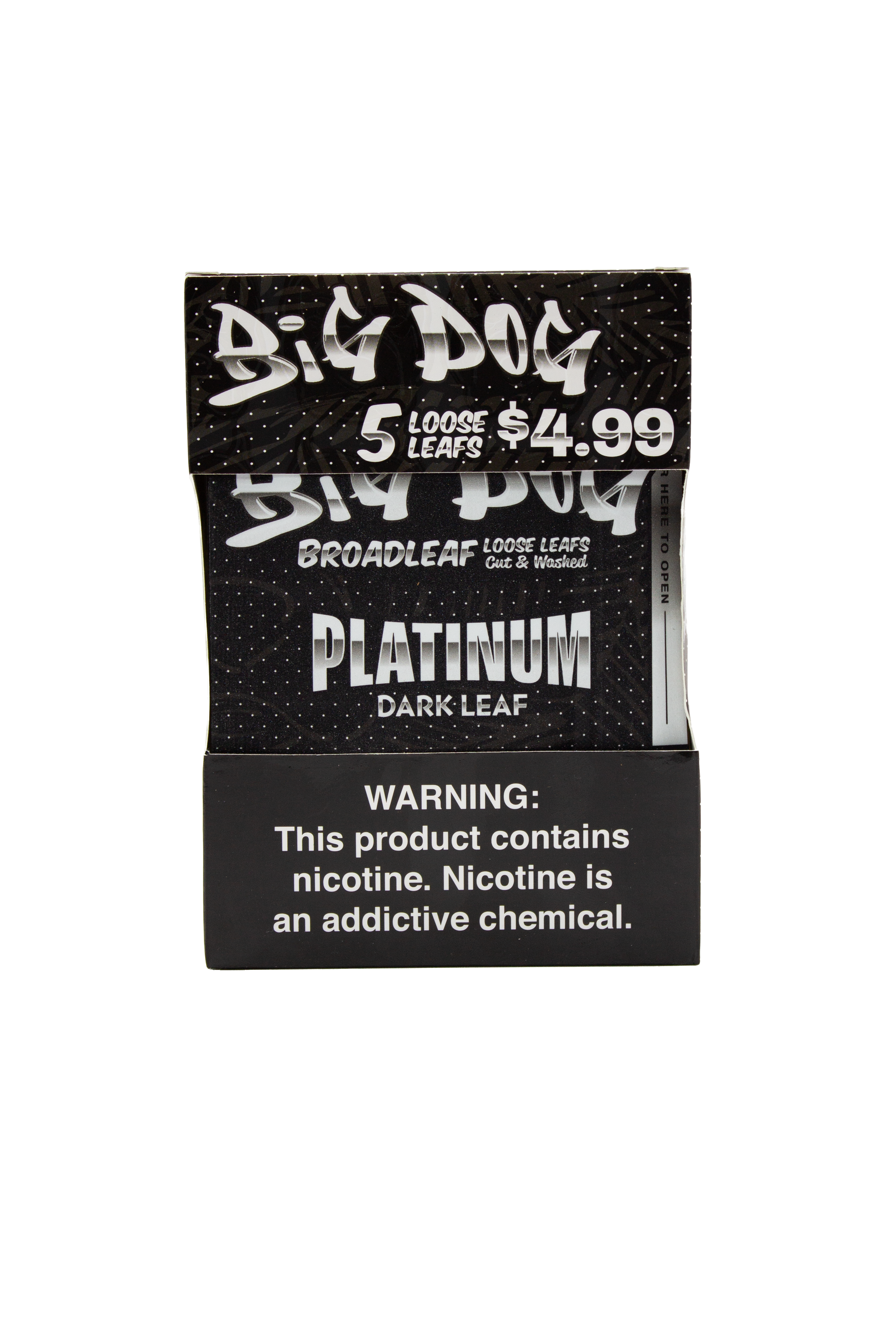 Platinum Leaf Big Dog 5X Pre Cut Loose Leaf