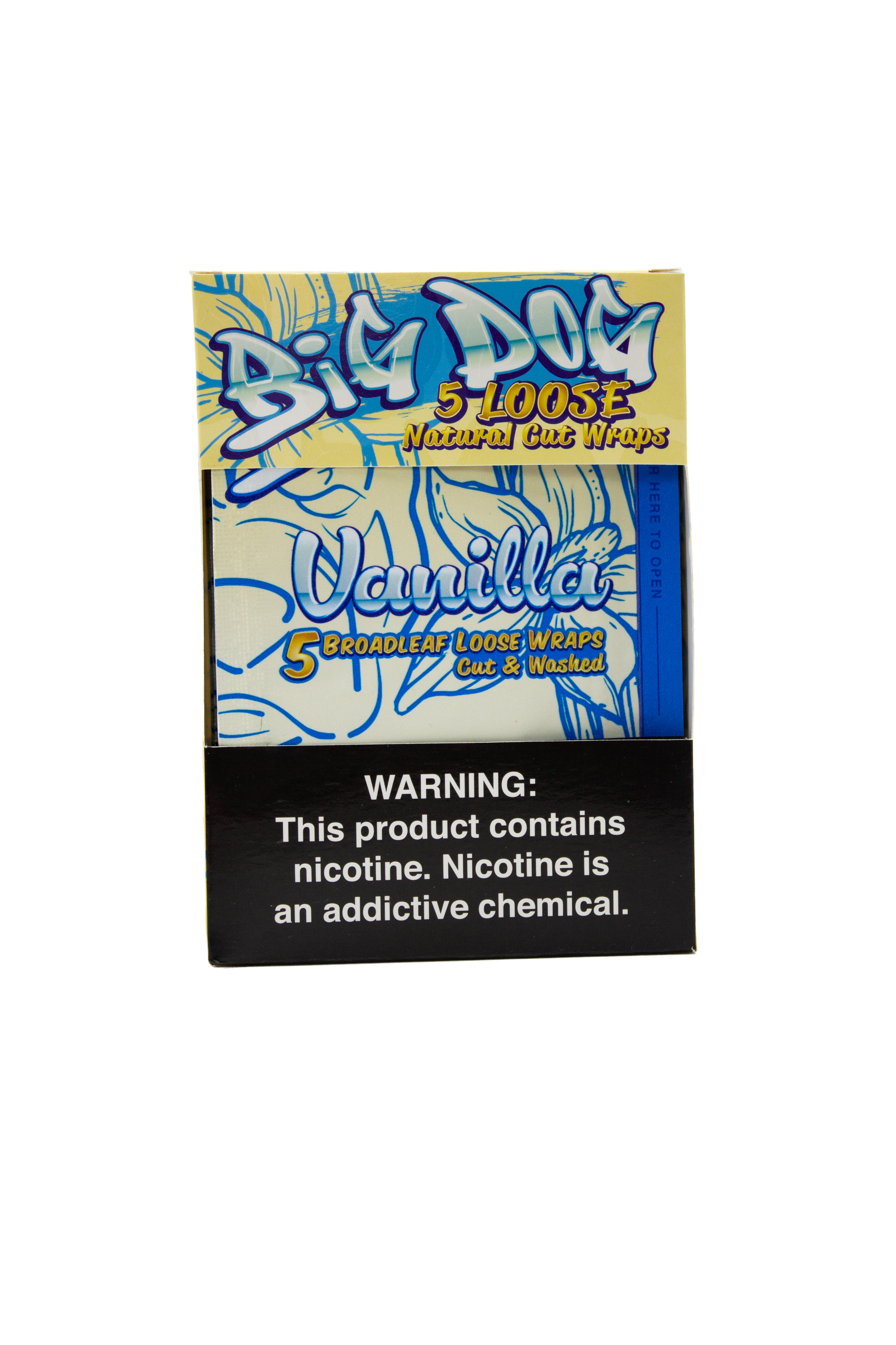 Vanilla Big Dog 5X Pre Cut Loose Leaf